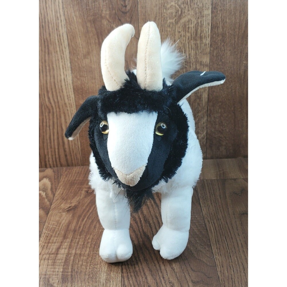 Wilmot Harvey Goat Black White 12" Plush